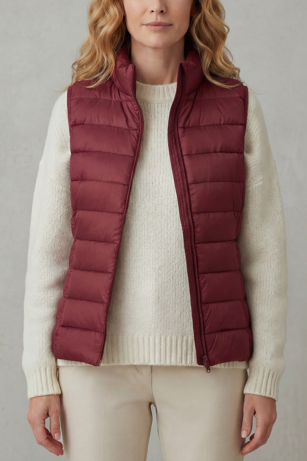 Women's Lightweight Layering Puffer Vest - Belgrave