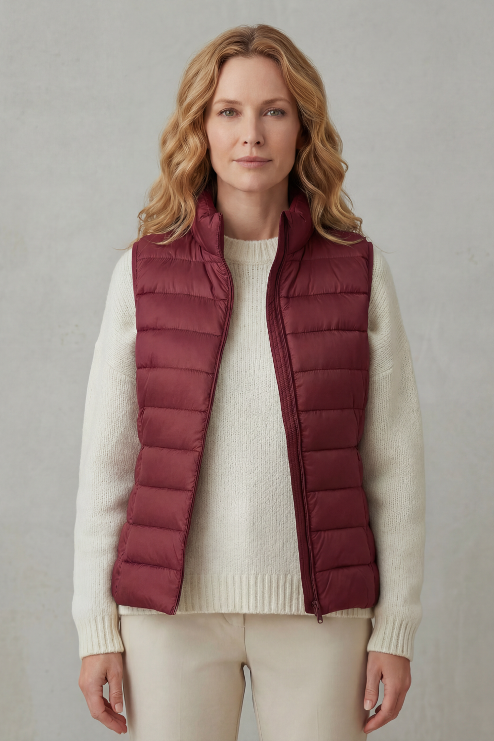 Women's Lightweight Layering Puffer Vest - Belgrave