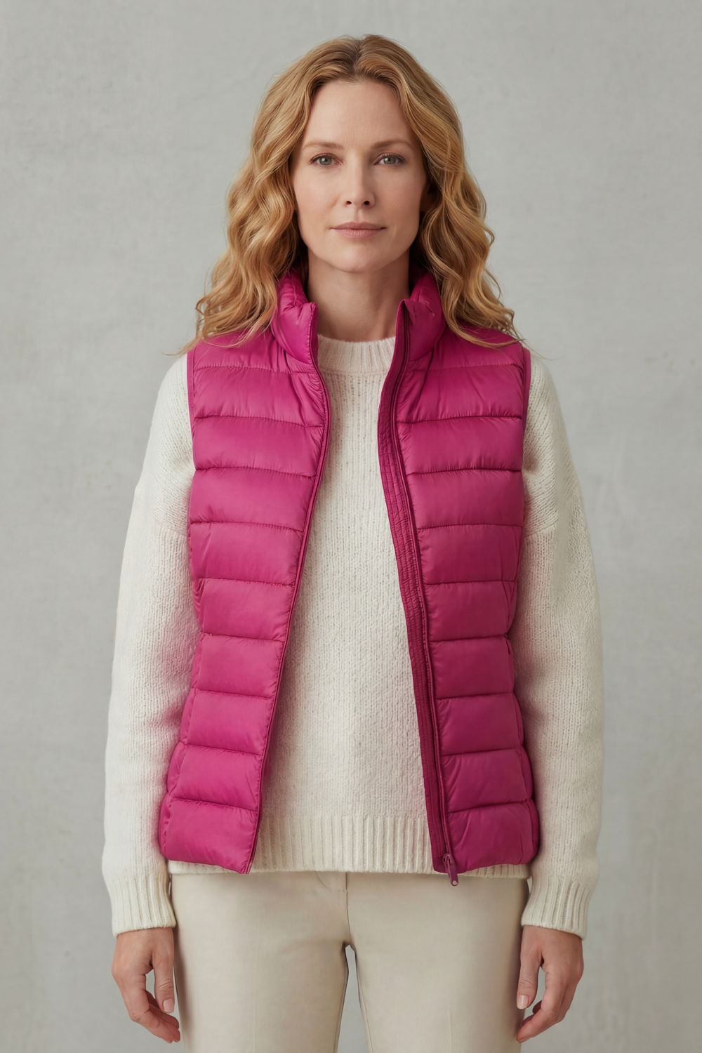 Women's Lightweight Layering Puffer Vest - Belgrave