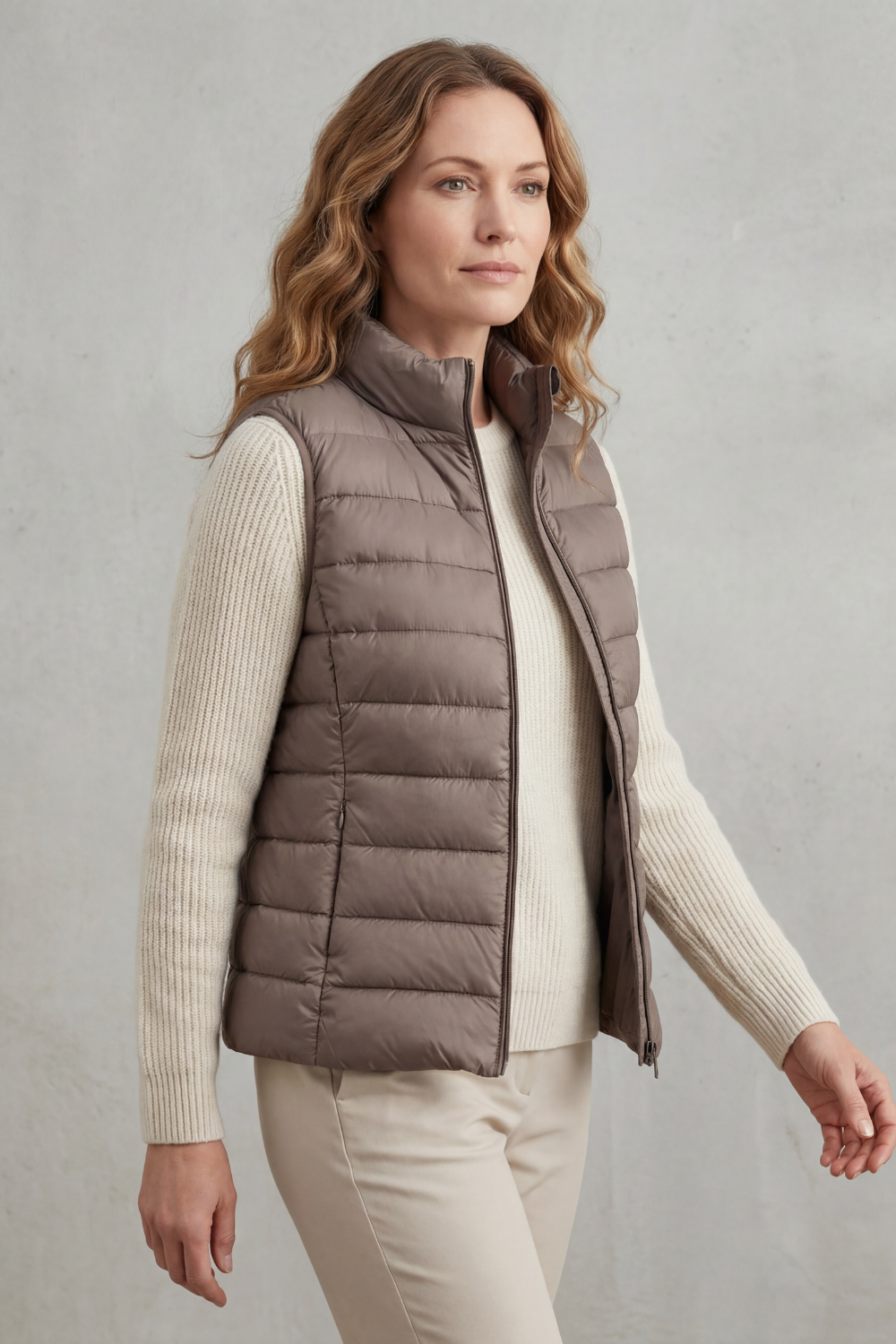 Women's Lightweight Layering Puffer Vest - Belgrave
