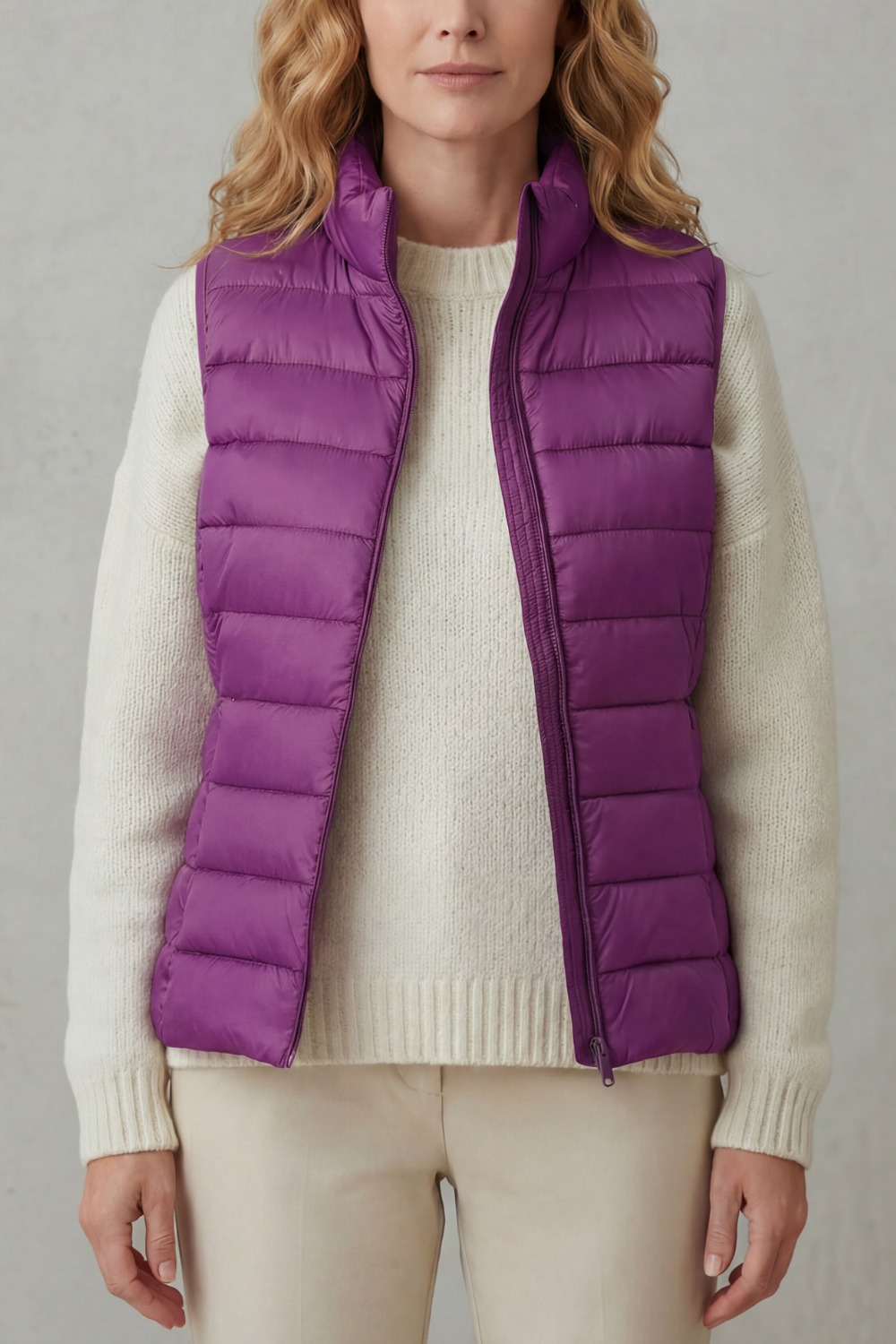 Women's Lightweight Layering Puffer Vest - Belgrave