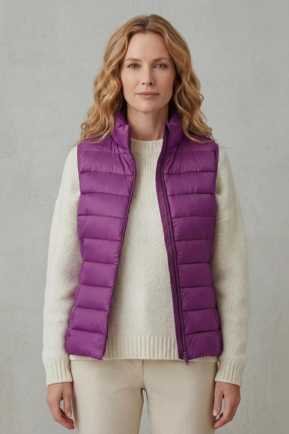 Women's Lightweight Layering Puffer Vest - Belgrave