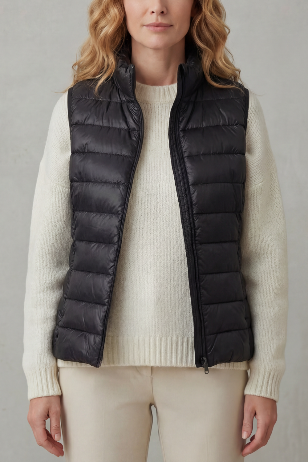 Women's Lightweight Layering Puffer Vest - Belgrave