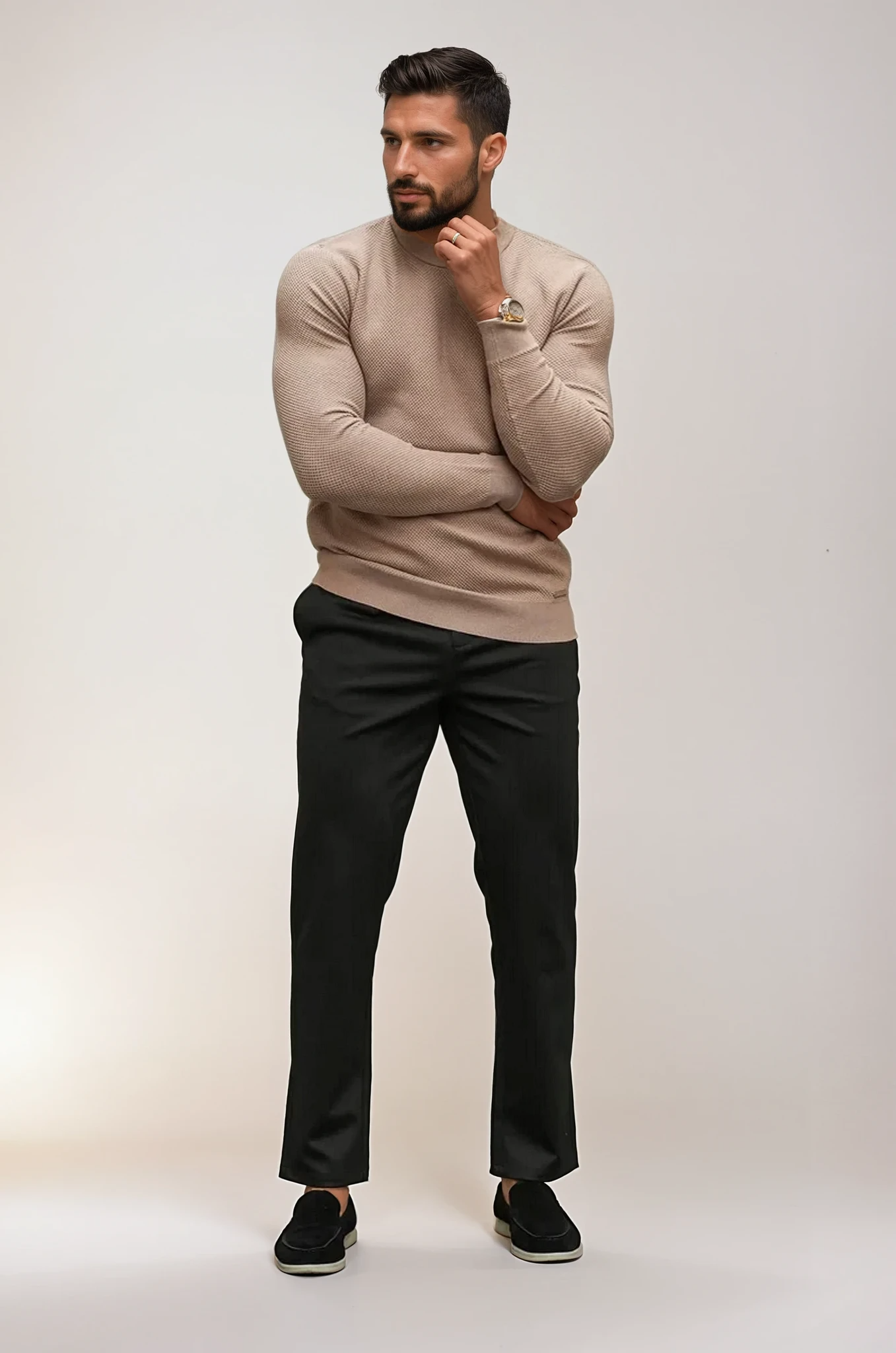 Prestige Fit Pants - Midnight Black