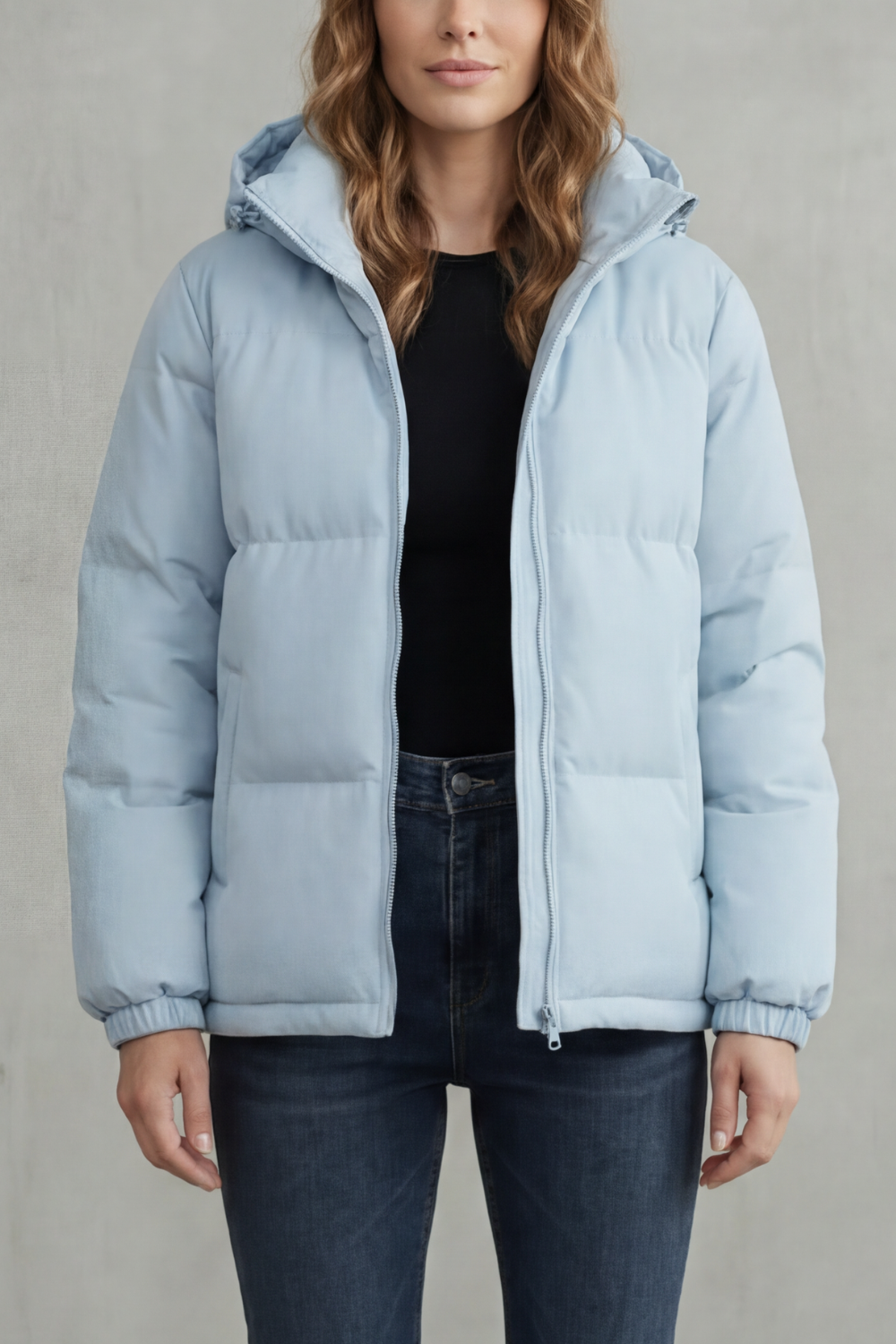 Women's Cozy Quilted Hooded Puffer Jacket - Caeloria