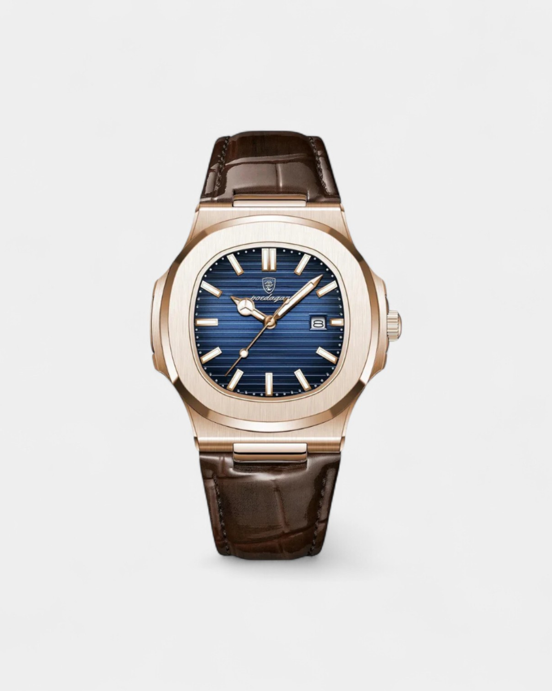 Monaco - Brown Leather Watch