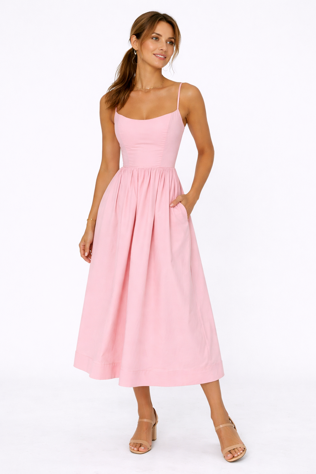 Women’s Cocktail Strappy Dress - Klyne Studios