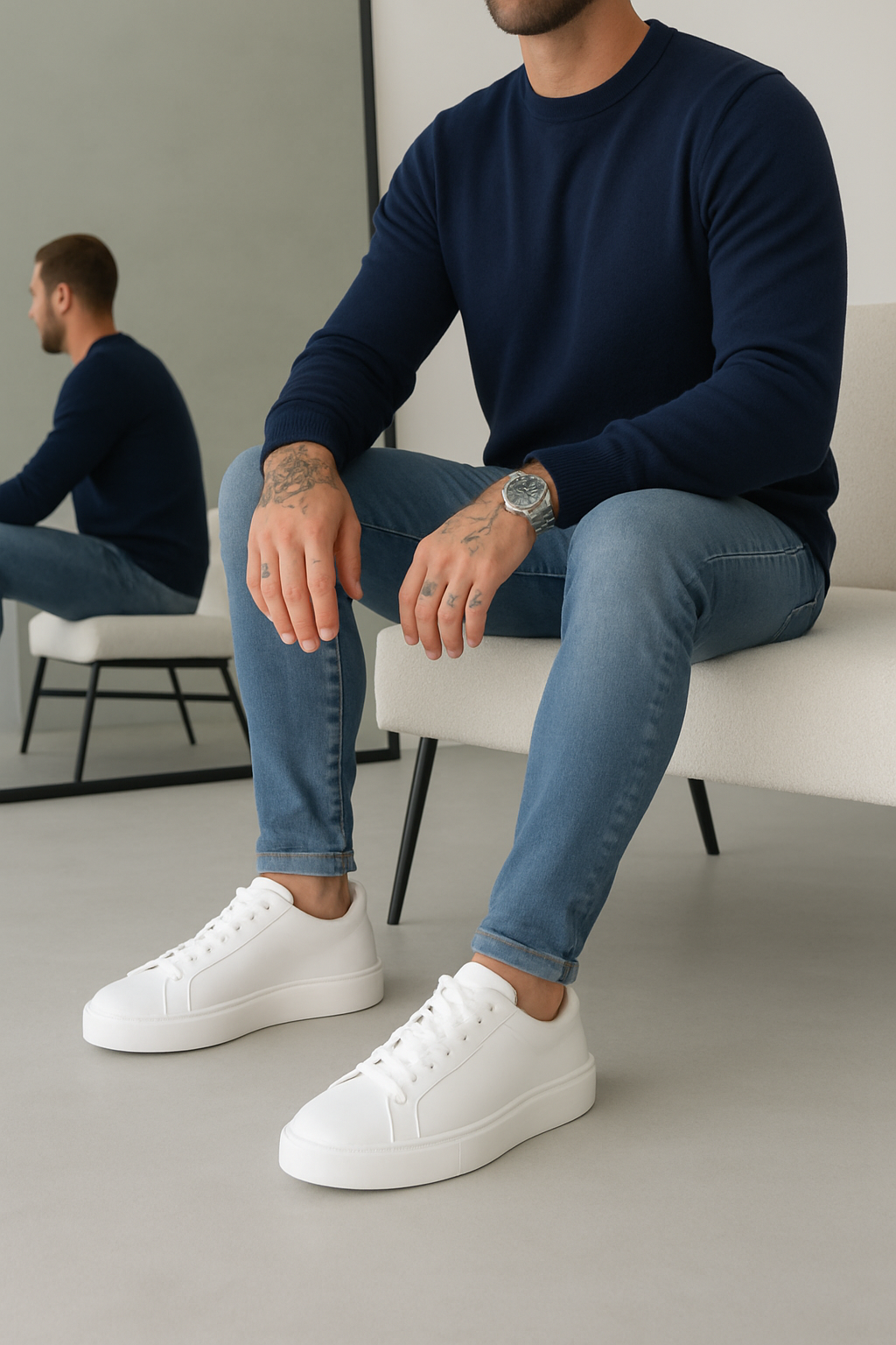 Sante - The Classic Leather Trainer