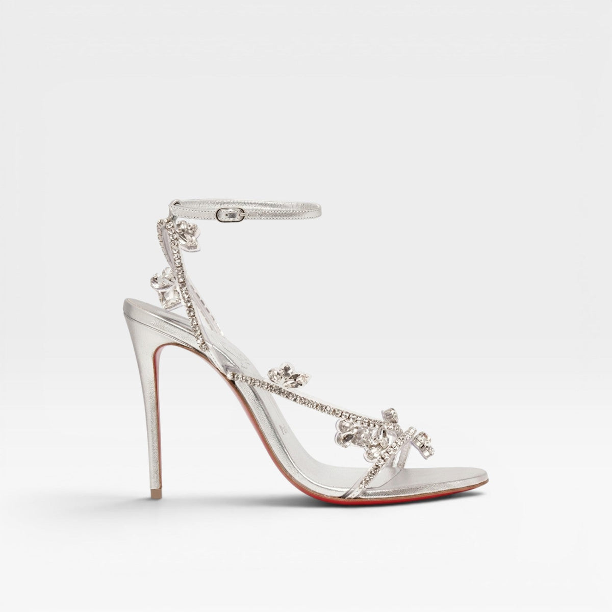 Women's Embellished Ankle Strap Heeled Sandals – Evening & Prom Shoes | Egerton