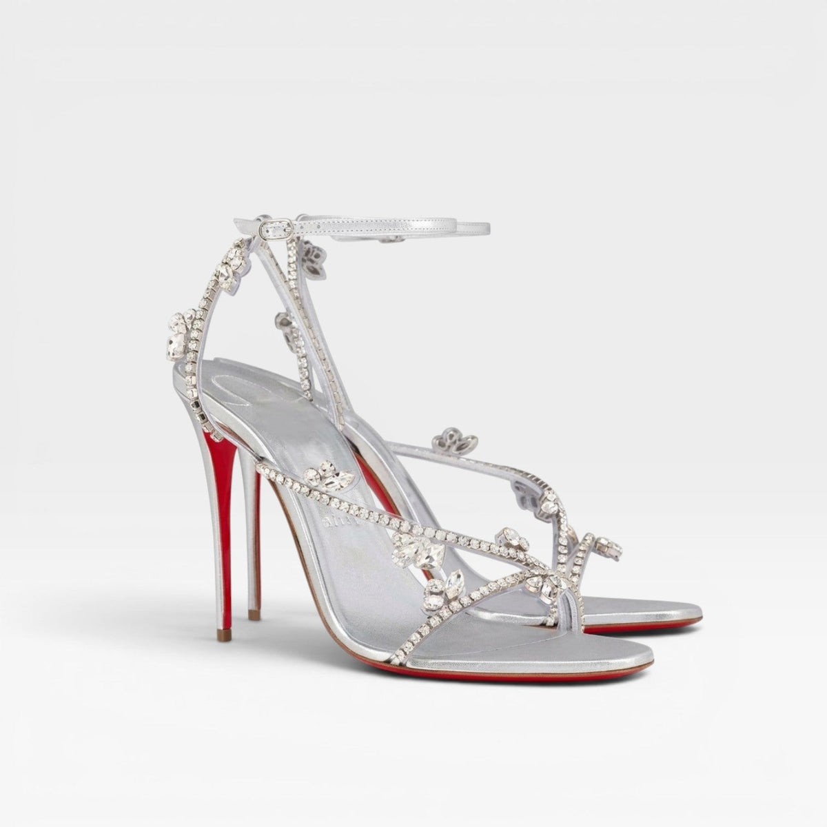 Women's Embellished Ankle Strap Heeled Sandals – Evening & Prom Shoes | Egerton