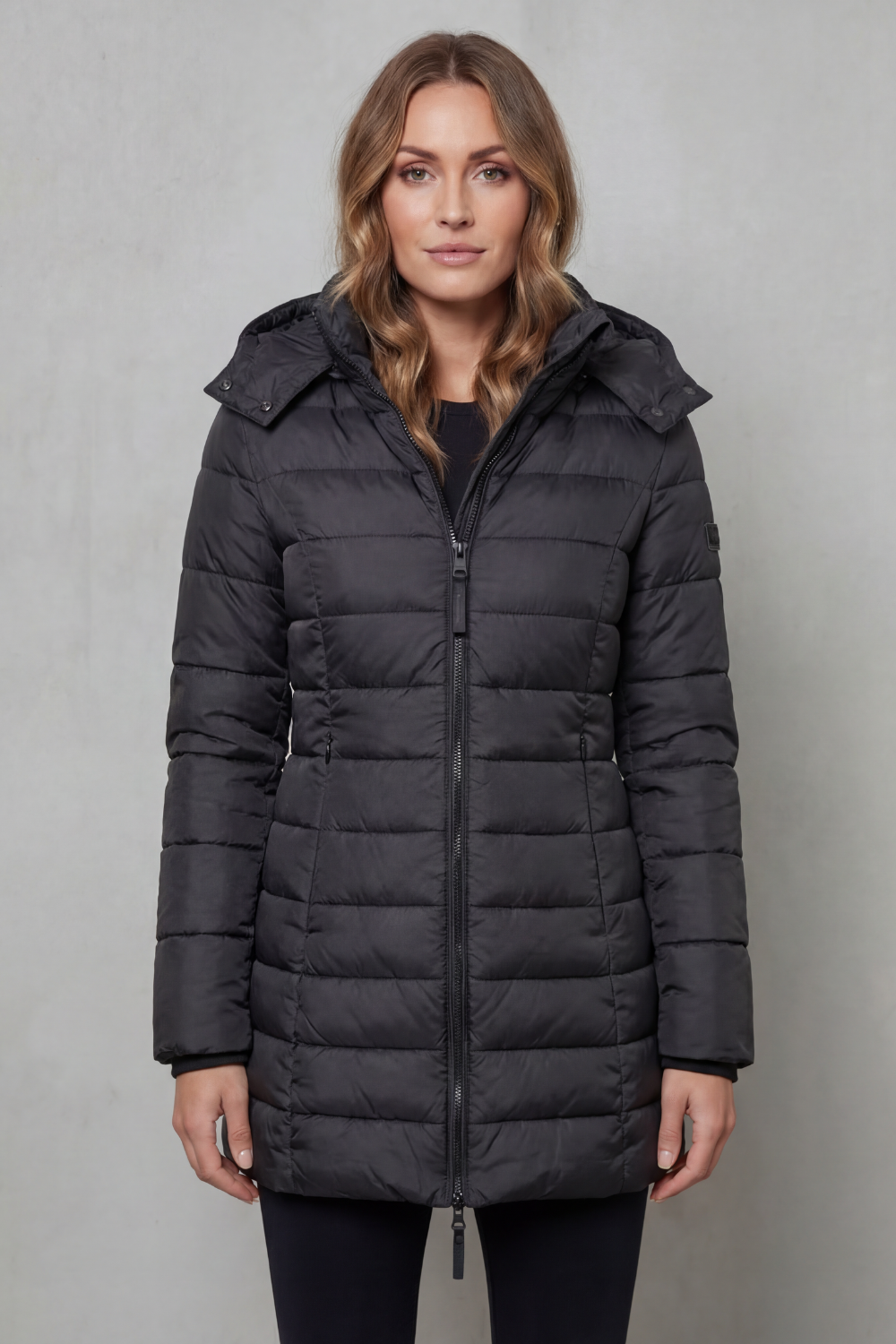 Women's Cozy Quilted Puffer Coat - Haworth