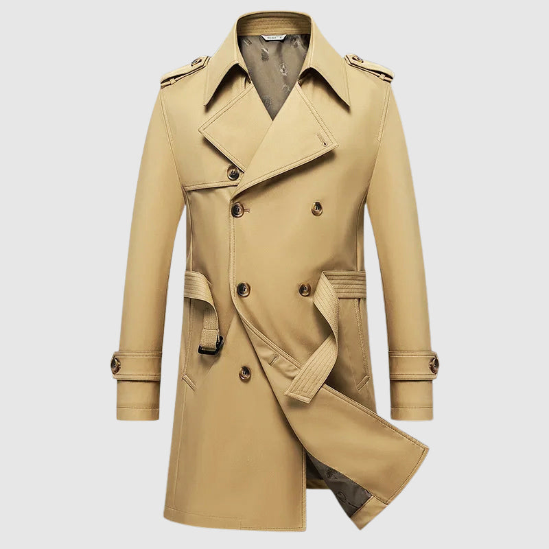 Regent Trench Timeless Double-Breasted Overcoat
