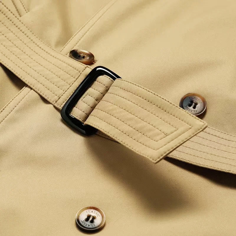 Regent Trench Timeless Double-Breasted Overcoat