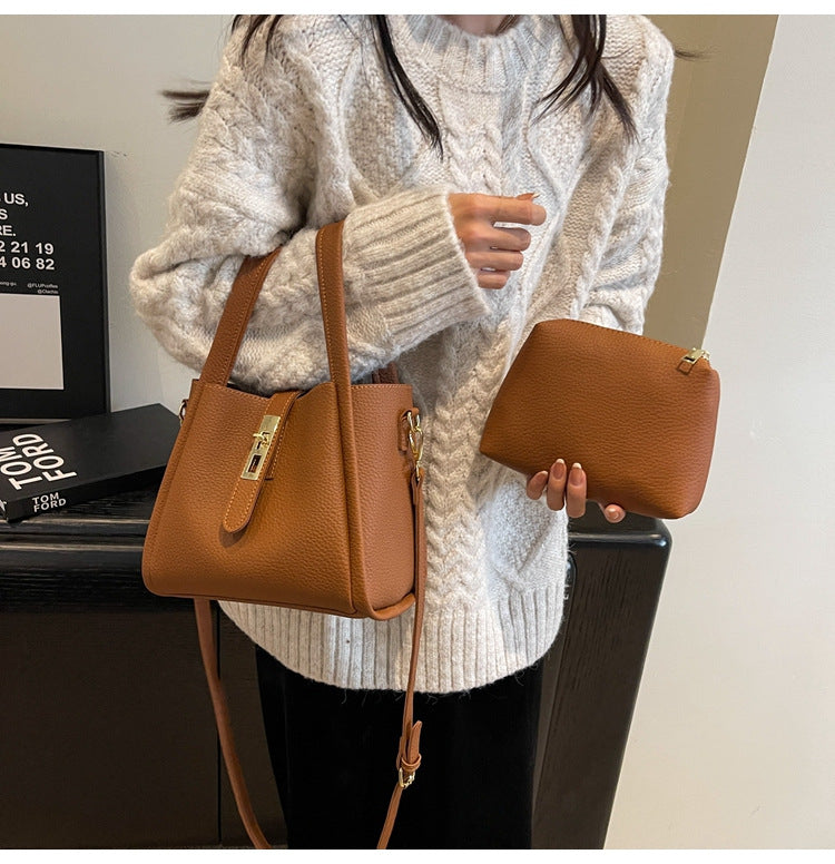 Women's Top Handle Satchel Bag with Adjustable Crossbody Strap for Work & Everyday Use | Isla