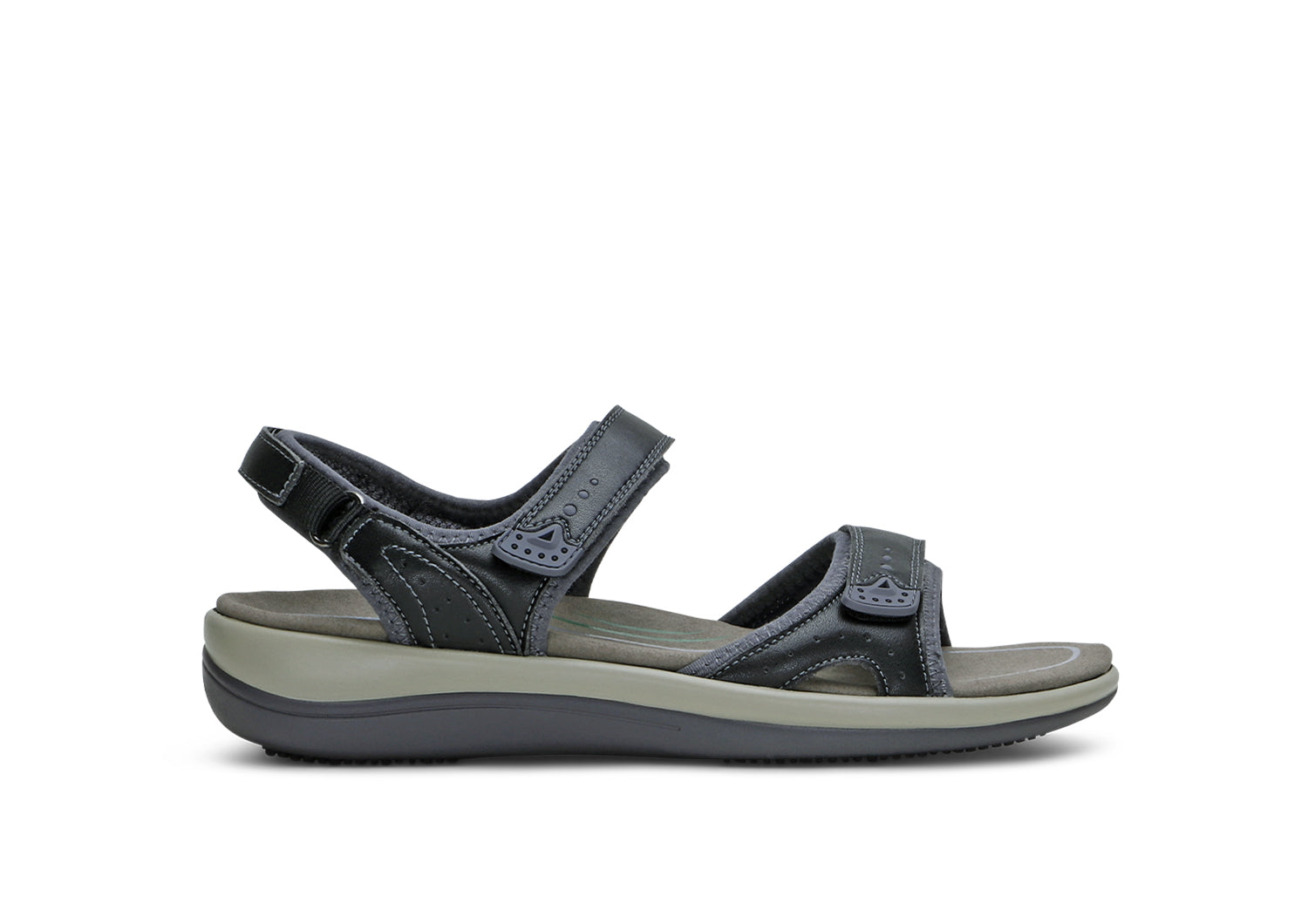 Women's Adjustable Leather Comfort Sandals - Sophie