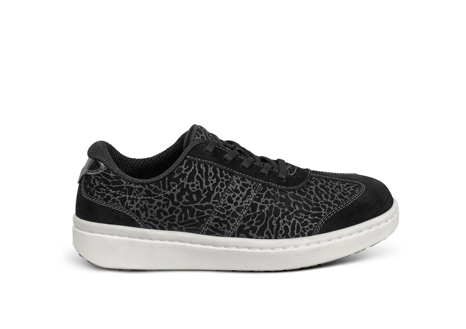 Women's Orthopedic Leather Sneakers with Arch Support - Carla