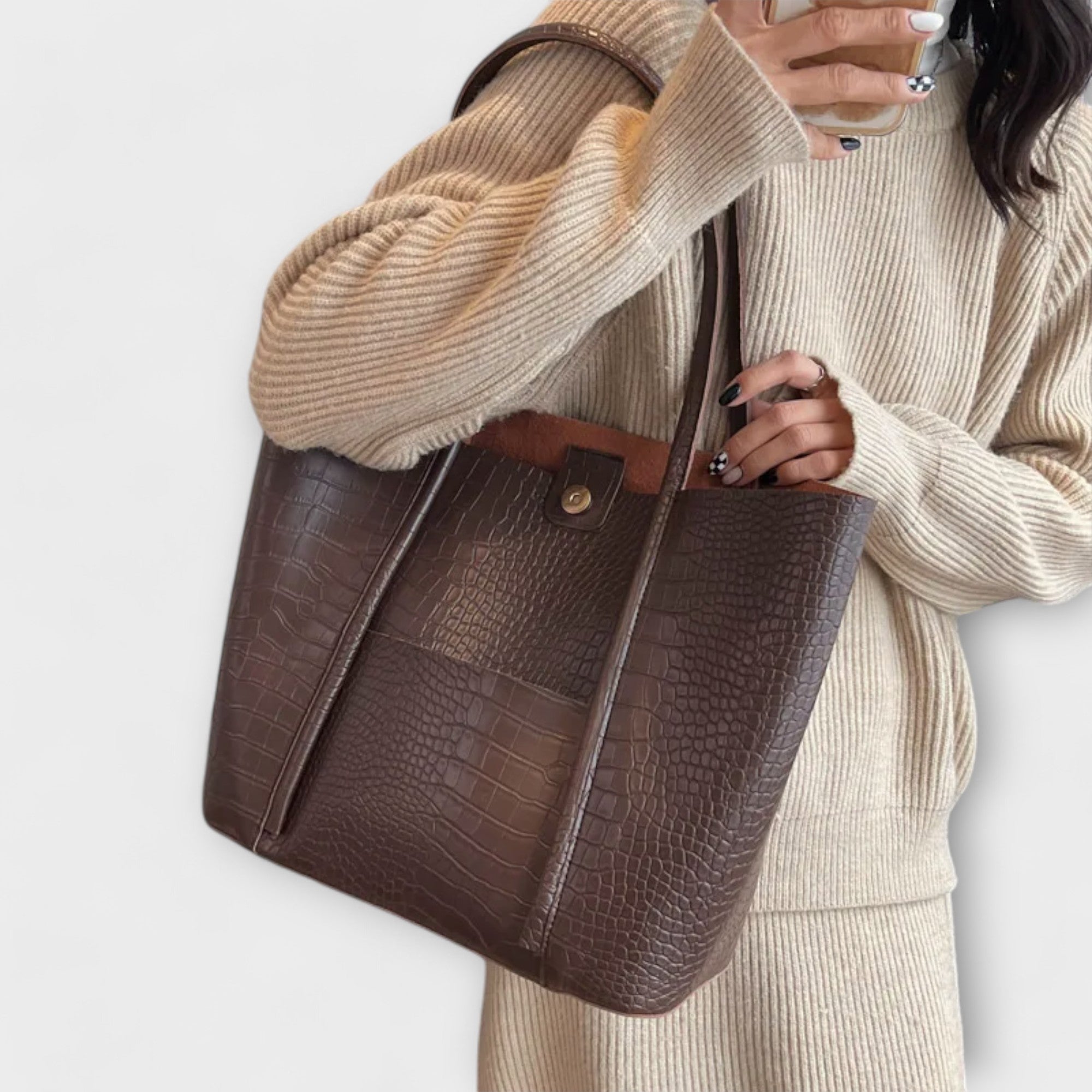 Women's Vintage Shoulder Bag – Premium Leather | Kaelen