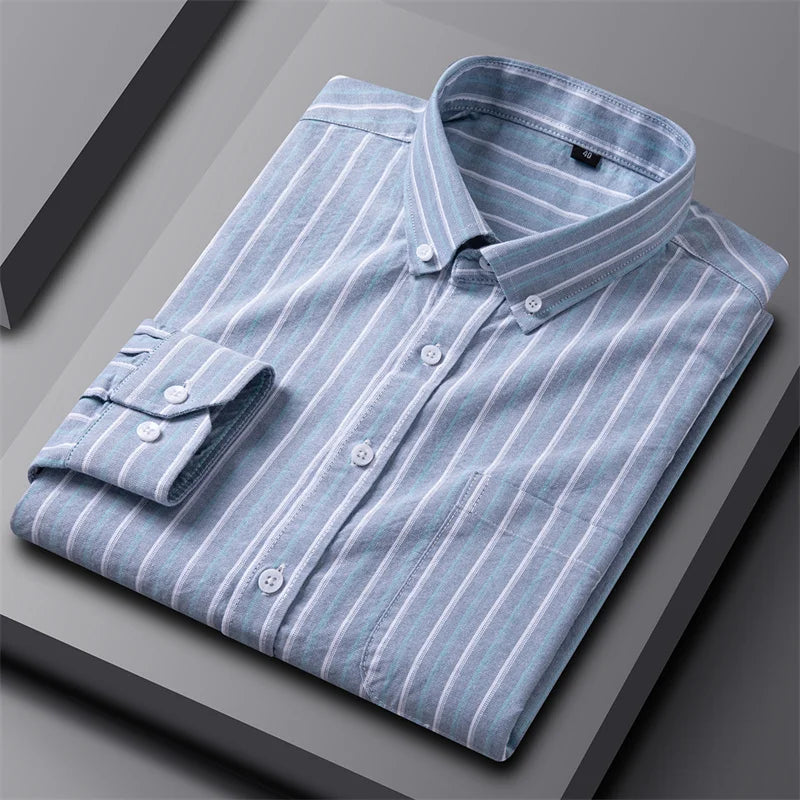 Klyne - Men's Chic Oxford Shirt
