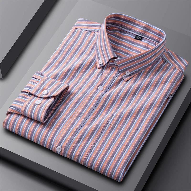 Klyne - Men's Chic Oxford Shirt