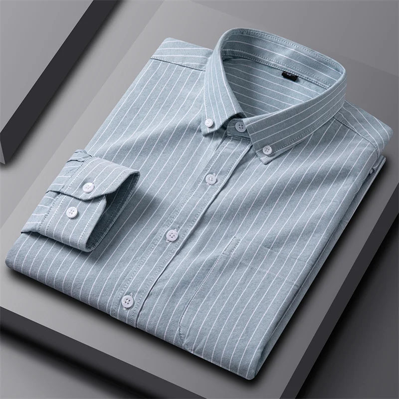 Klyne - Men's Chic Oxford Shirt