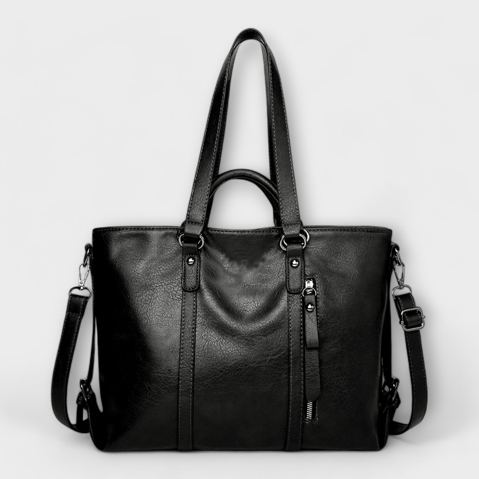 Oversized Leather Tote Bag for Women | Zephyra