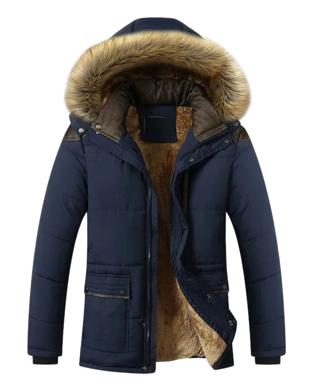 Padded Fleece Winter Jacket