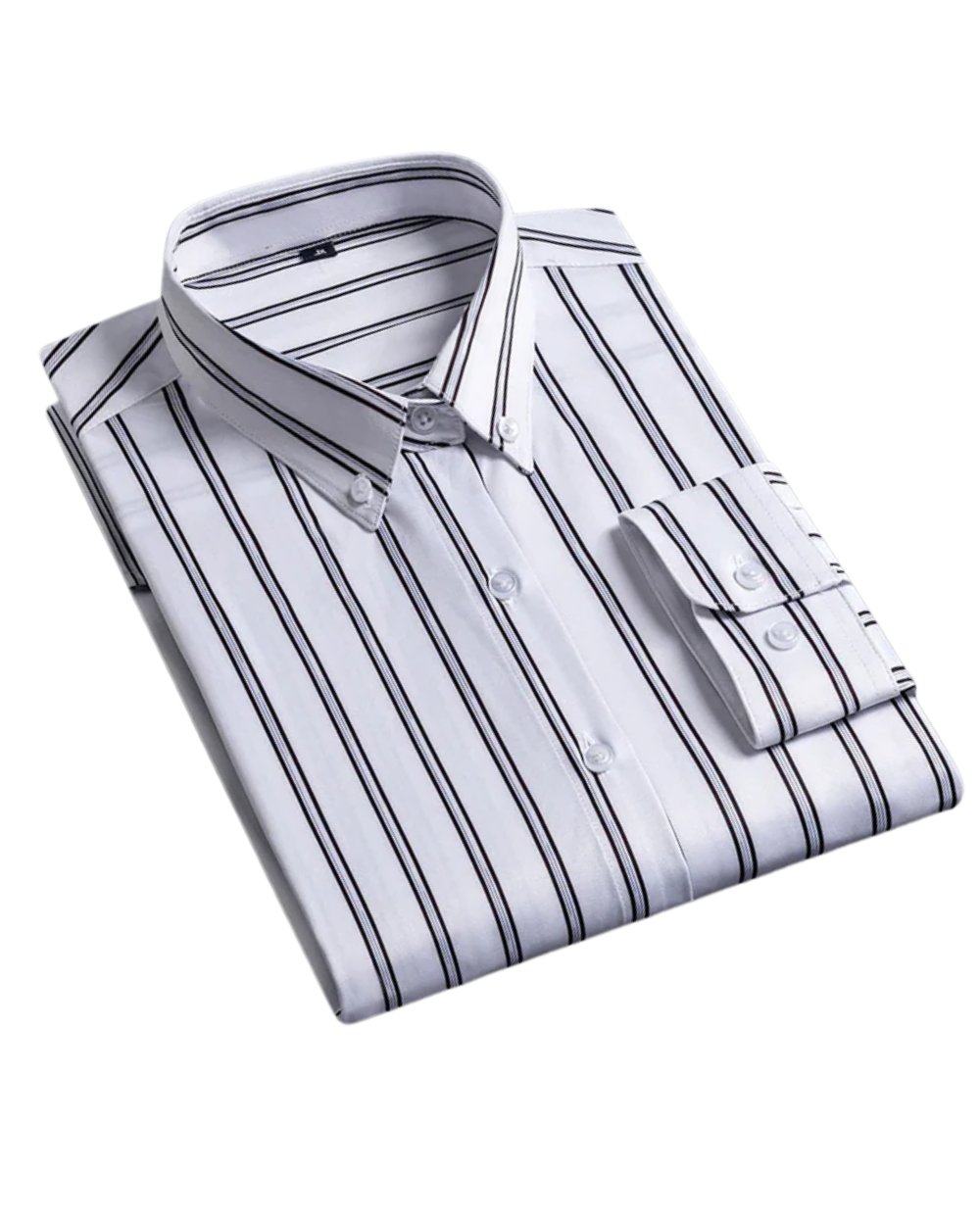 Klyne - Elegant Striped Men's Shirt