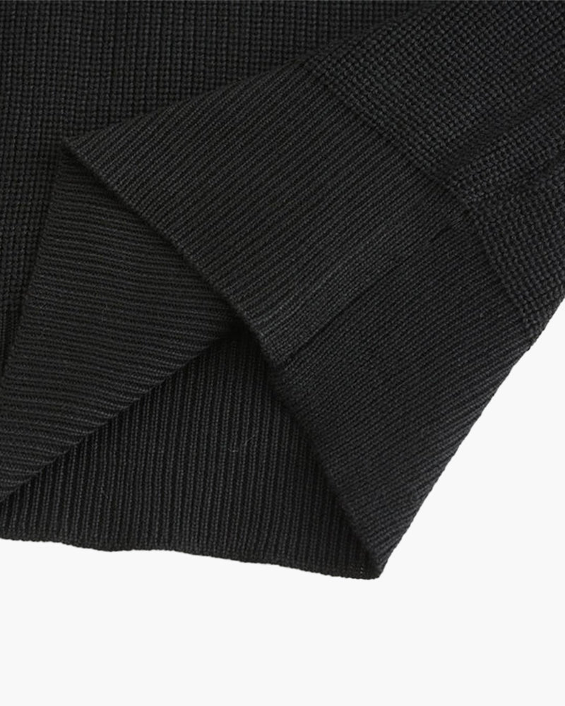 Zip Sweater Dark Gray