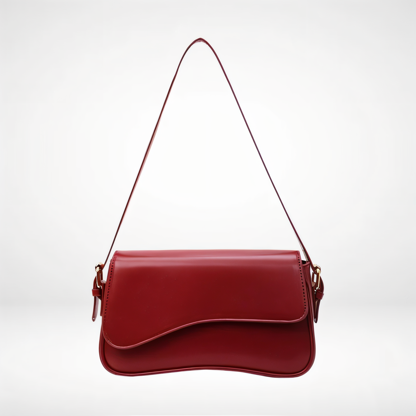 Women's Elegant Leather Shoulder Bag with Adjustable Strap | Chloe