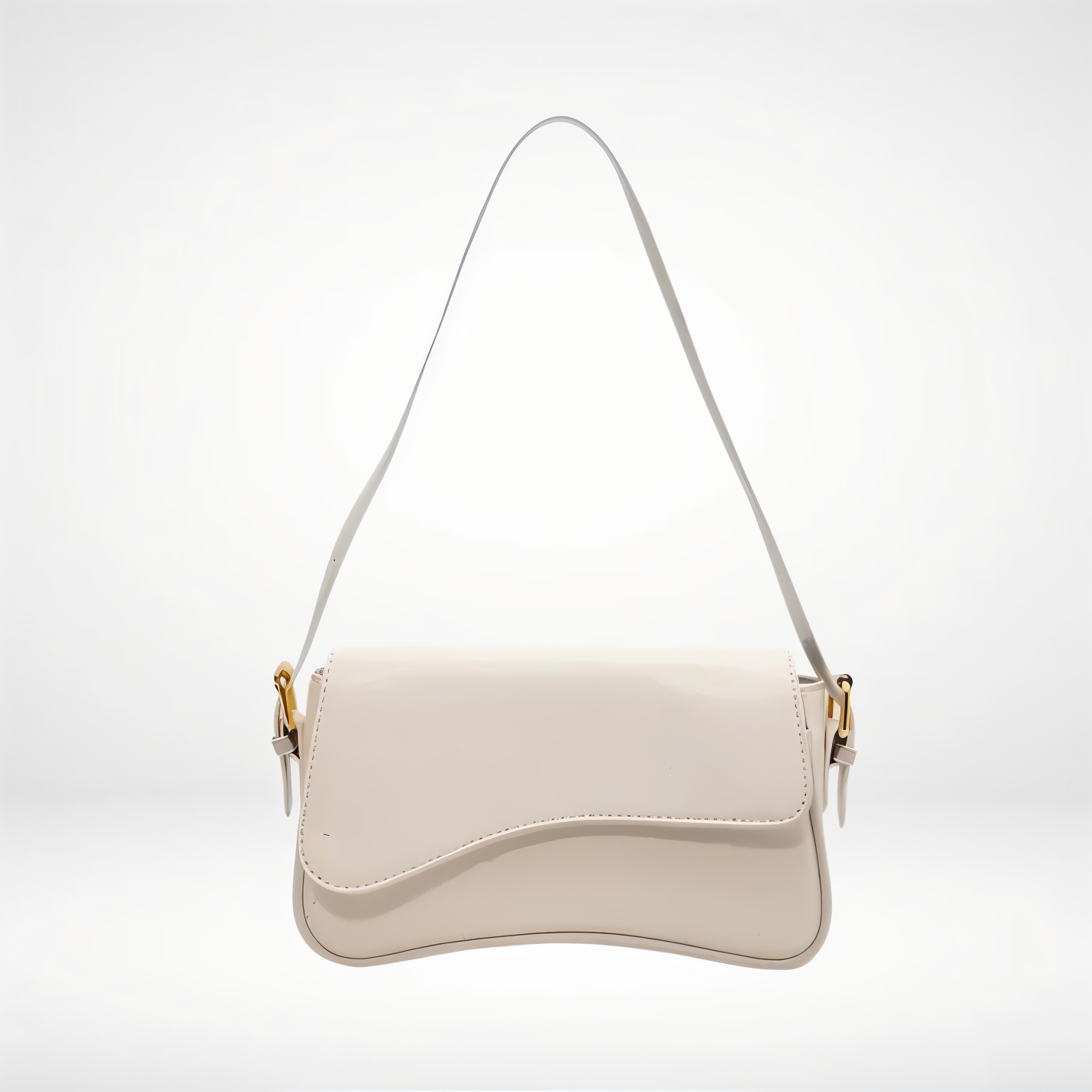Women's Elegant Leather Shoulder Bag with Adjustable Strap | Chloe