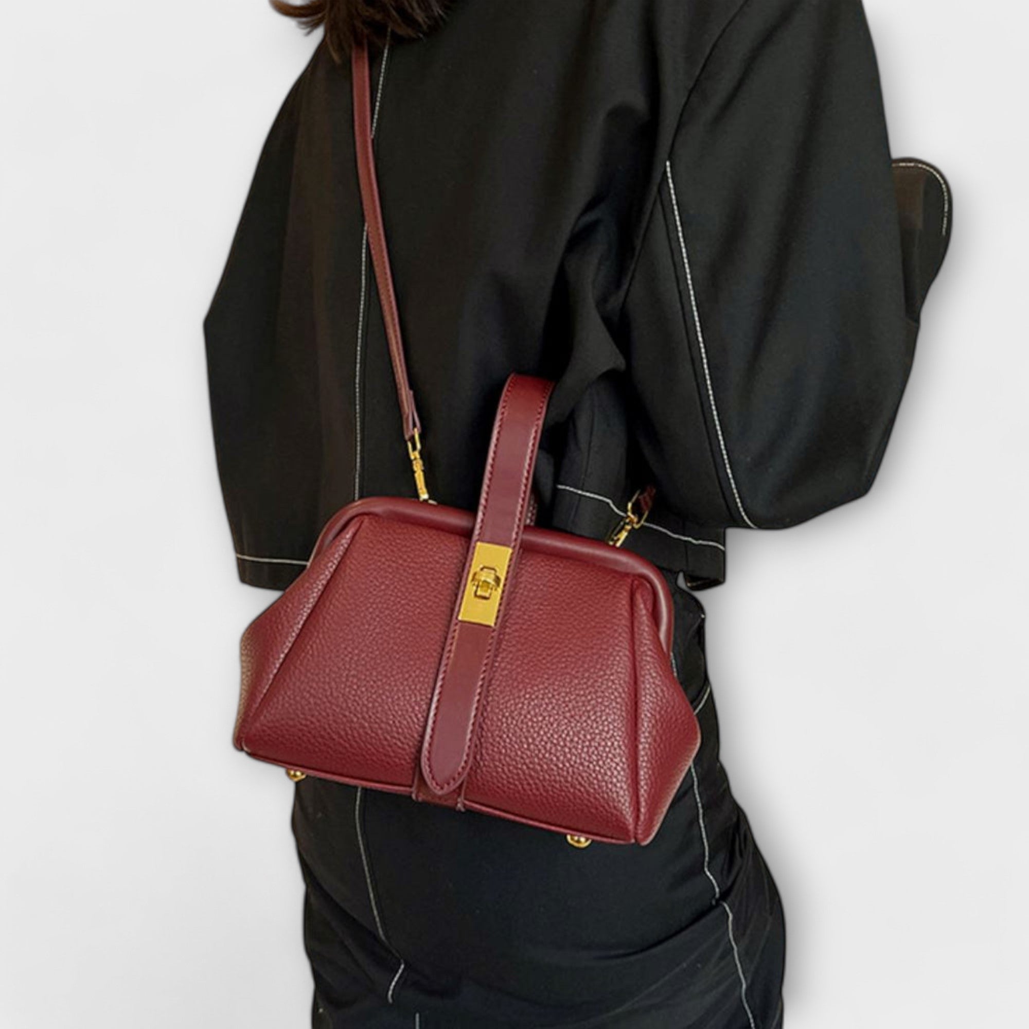 Women's Retro Crossbody Bag – Vintage Style | Maelis