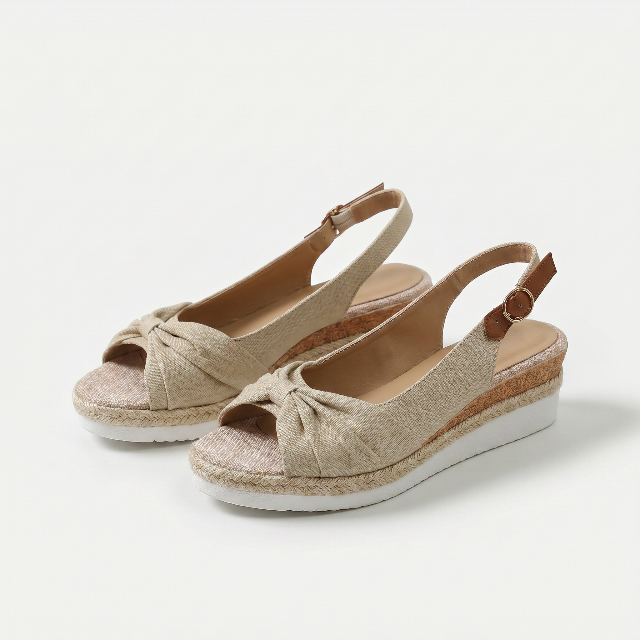 Women's Cozy Peep-Toe Sandals - Candy