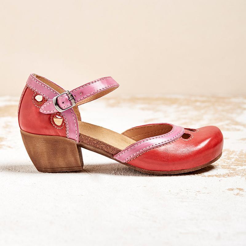 Women's Cozy Low-Heel Comfort Sandals - Laisy