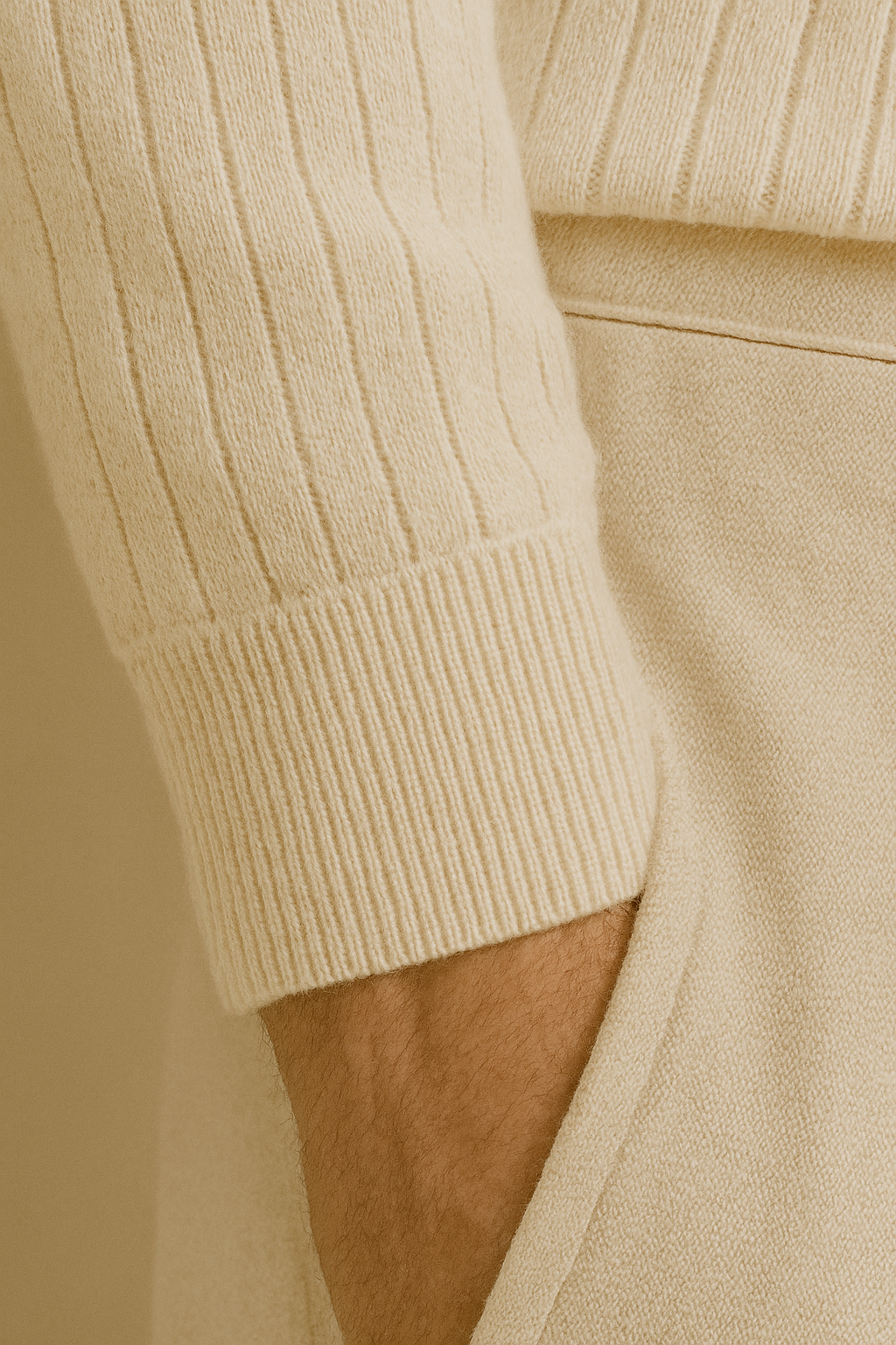 Kalvin - Striped Long Sleeve Polo