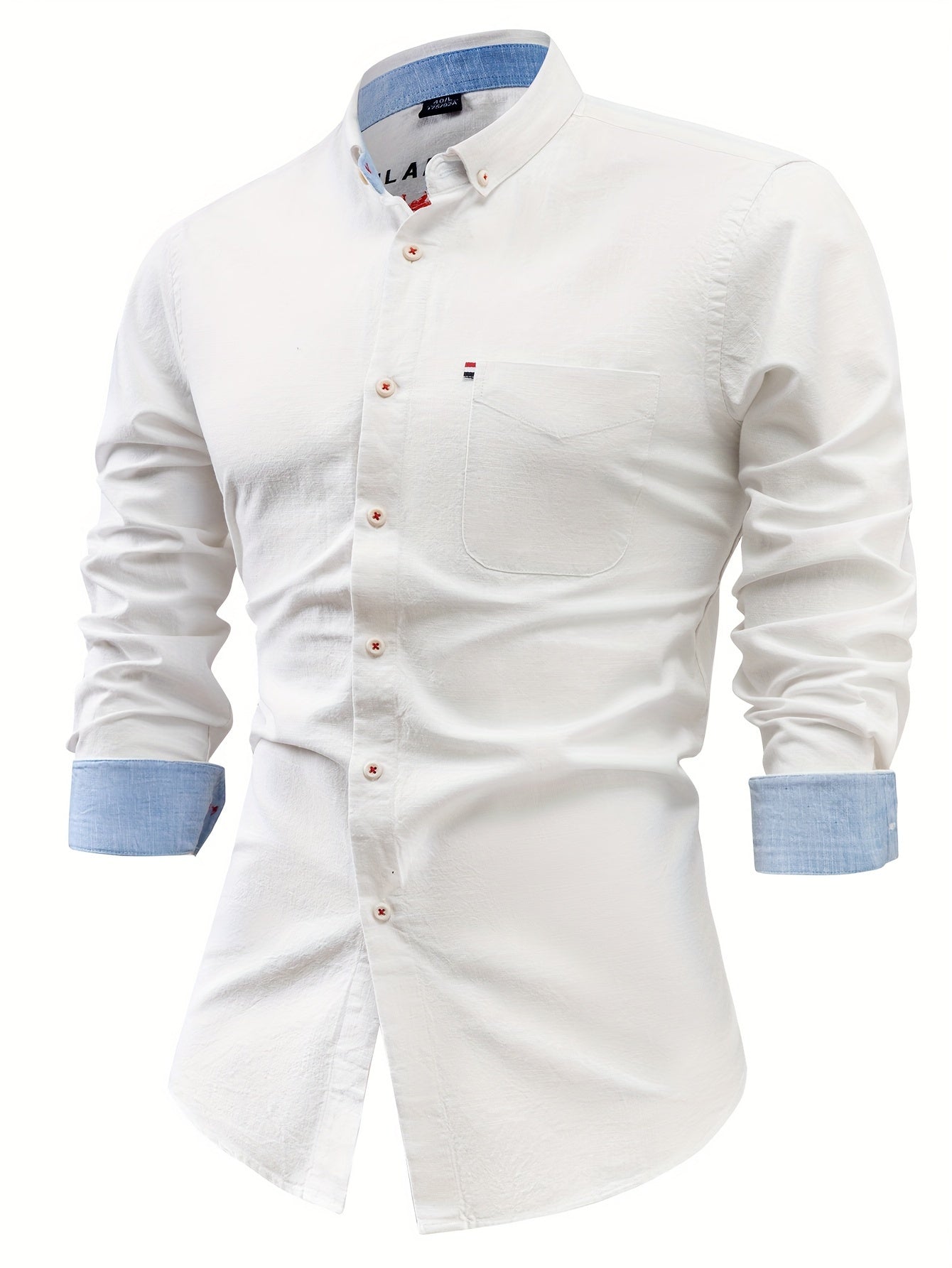 Nolan – long-sleeve button-up shirt