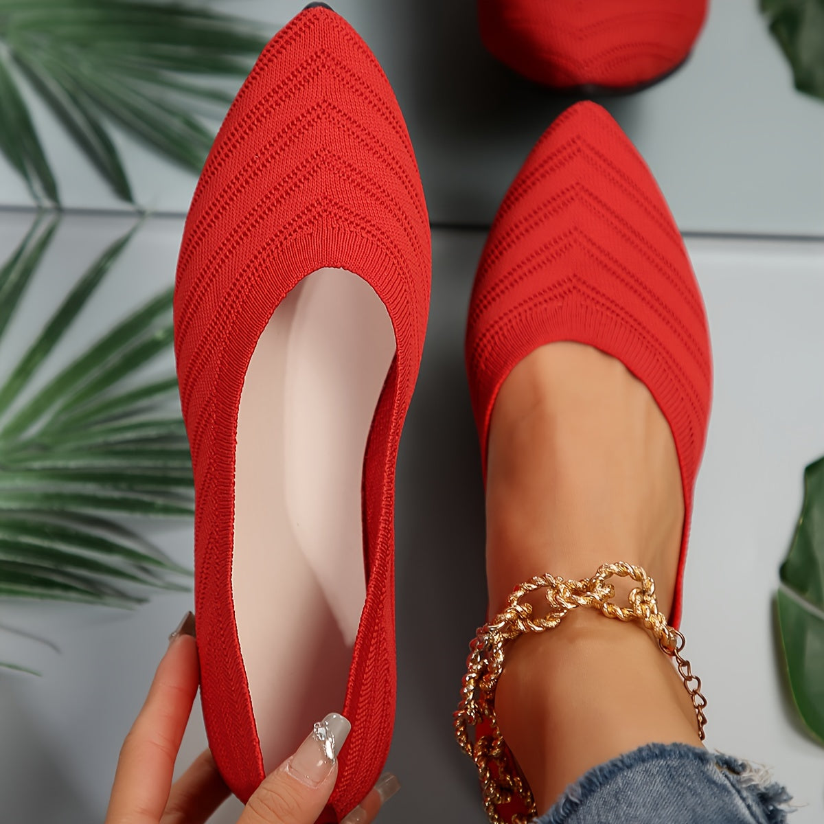 Women's Chic Comfort Flats - Sascha