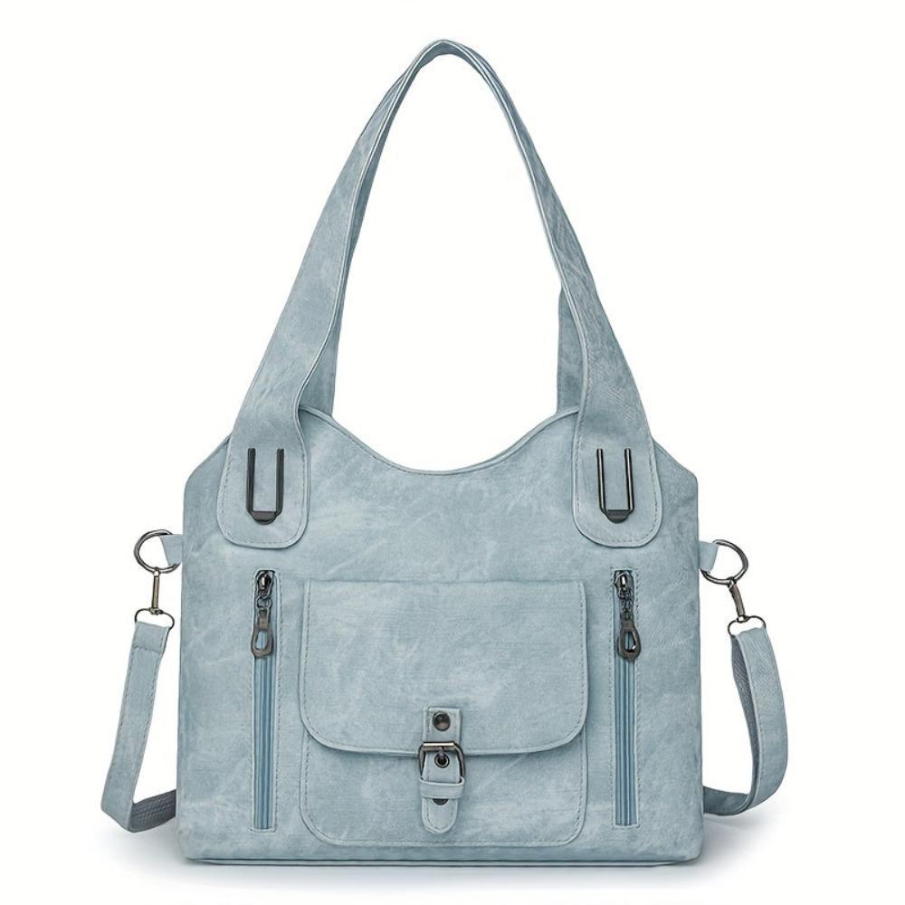 Women's Vegan Leather Shoulder Bag – Retro Style | Franka