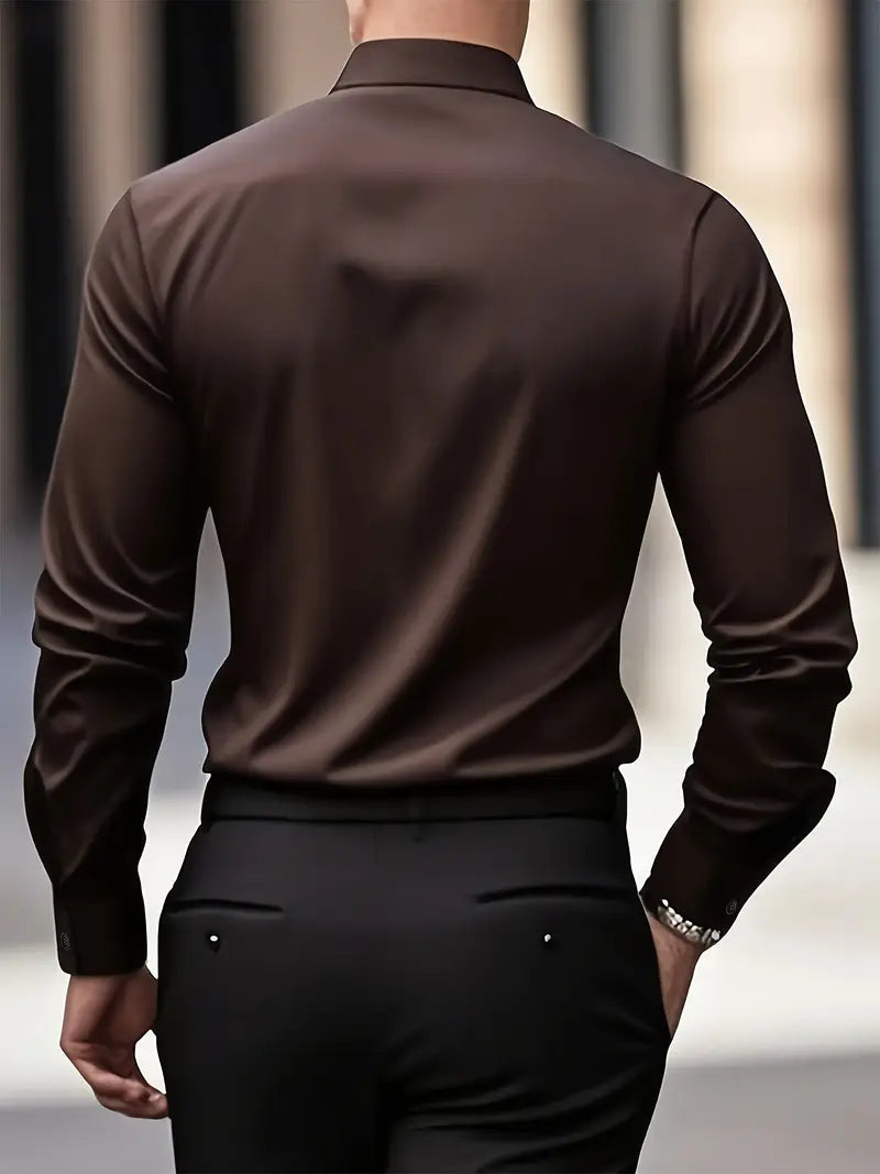 Savrani - Stretch long-sleeve shirt