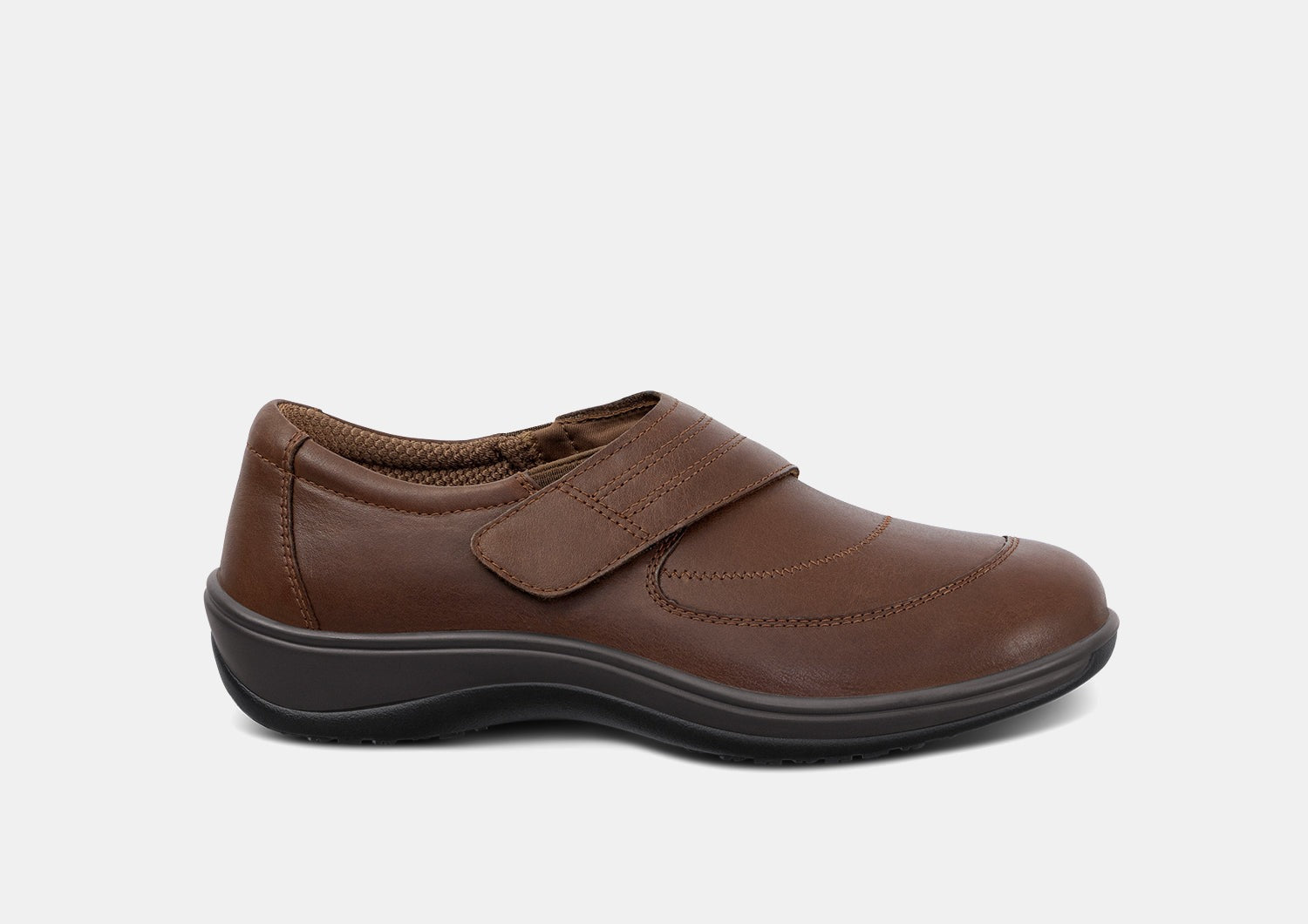 Women's Slip-Resistant Leather Comfort Flats - Emily