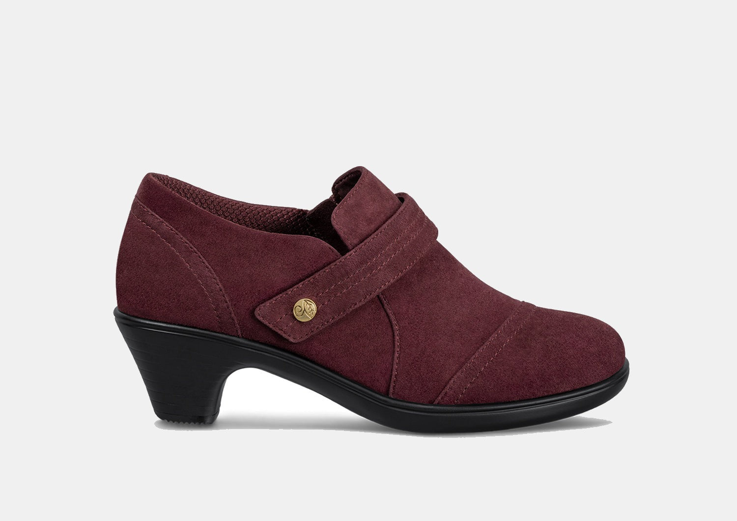 Women's Water-Repellent Leather Heels - Eva