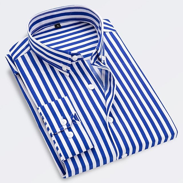 Klyne  - Summer Shirt with Stripes