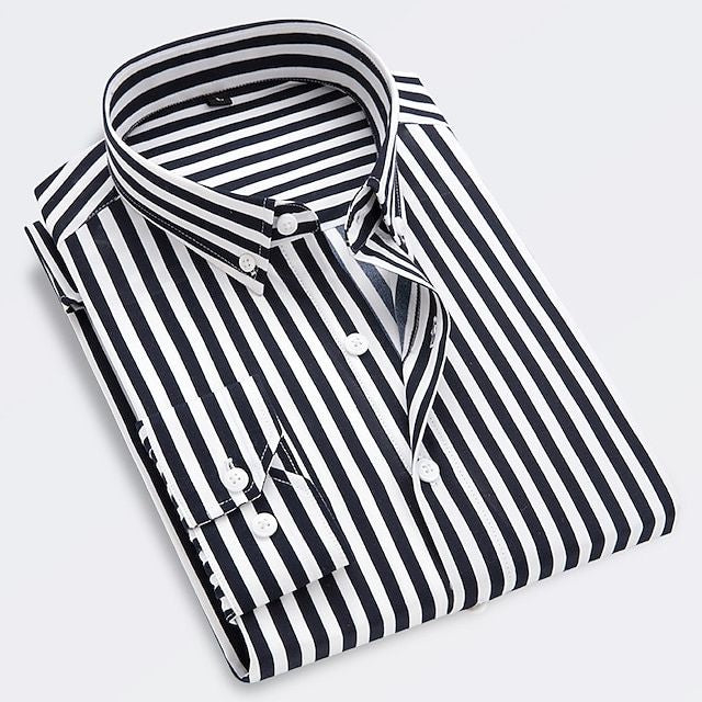 Klyne  - Summer Shirt with Stripes