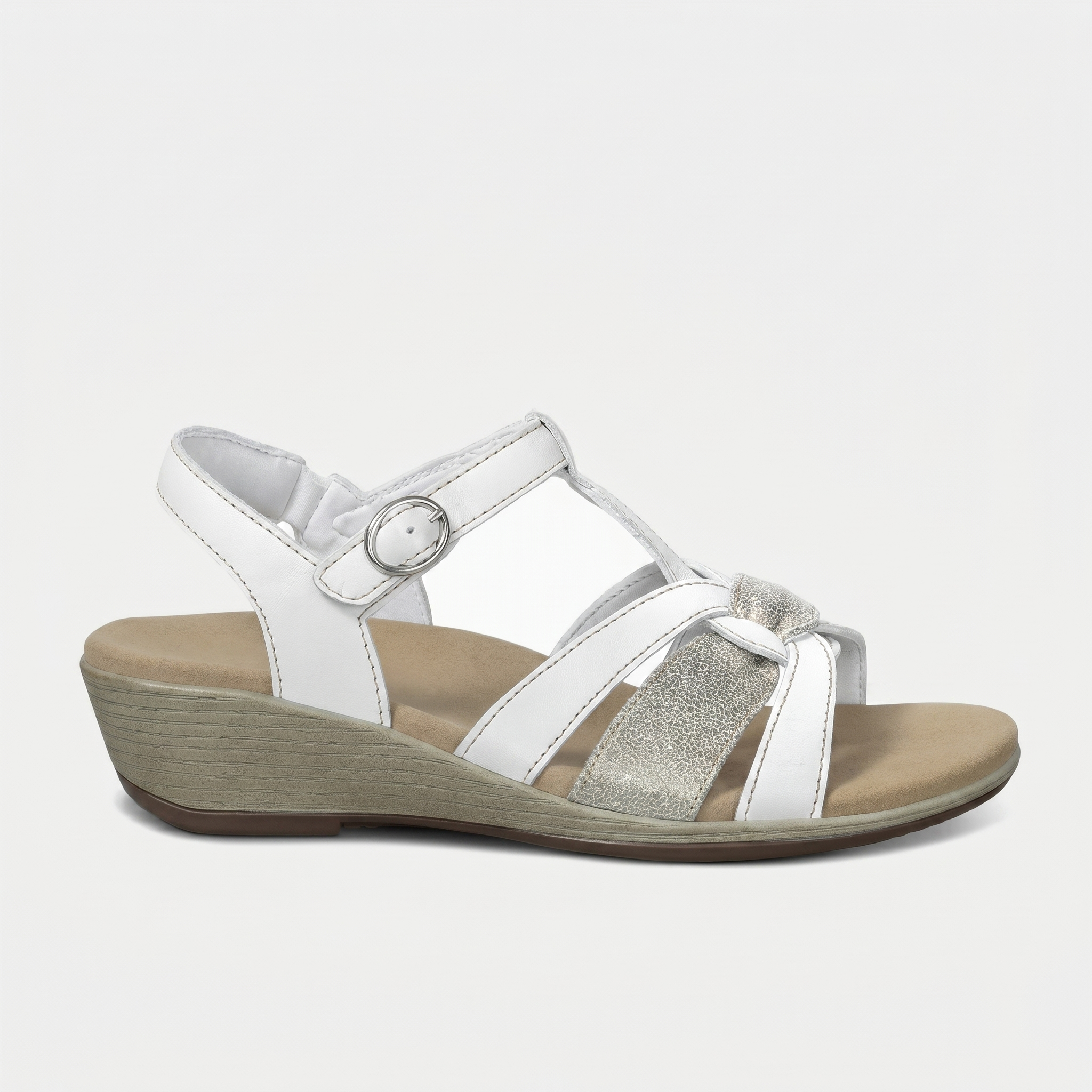 Women's Chic Blue Wedge Sandals - Hope