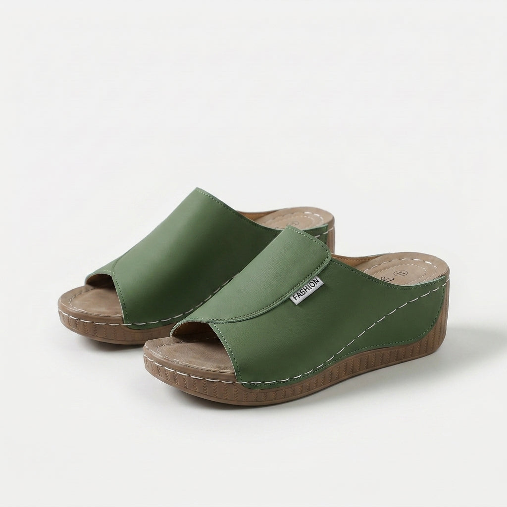 Women's Arch-Support Comfort Slide Sandals - Indy