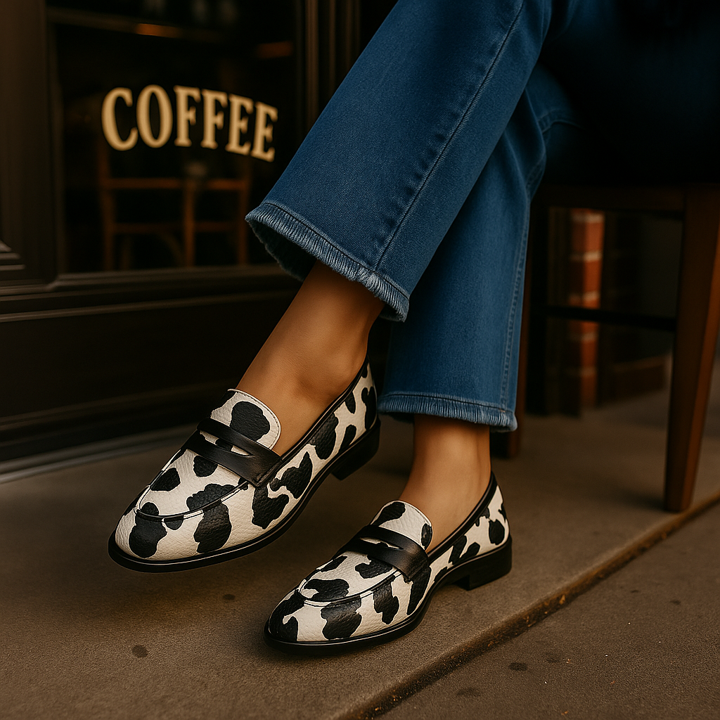 Women’s elegant slip-on loafers with cushioned insole and lightweight design.