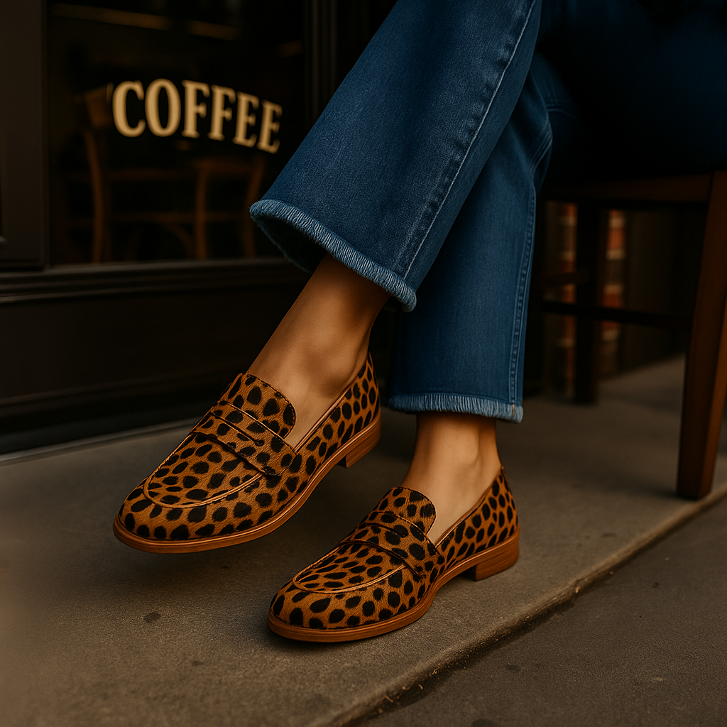 Women’s elegant slip-on loafers with cushioned insole and lightweight design.
