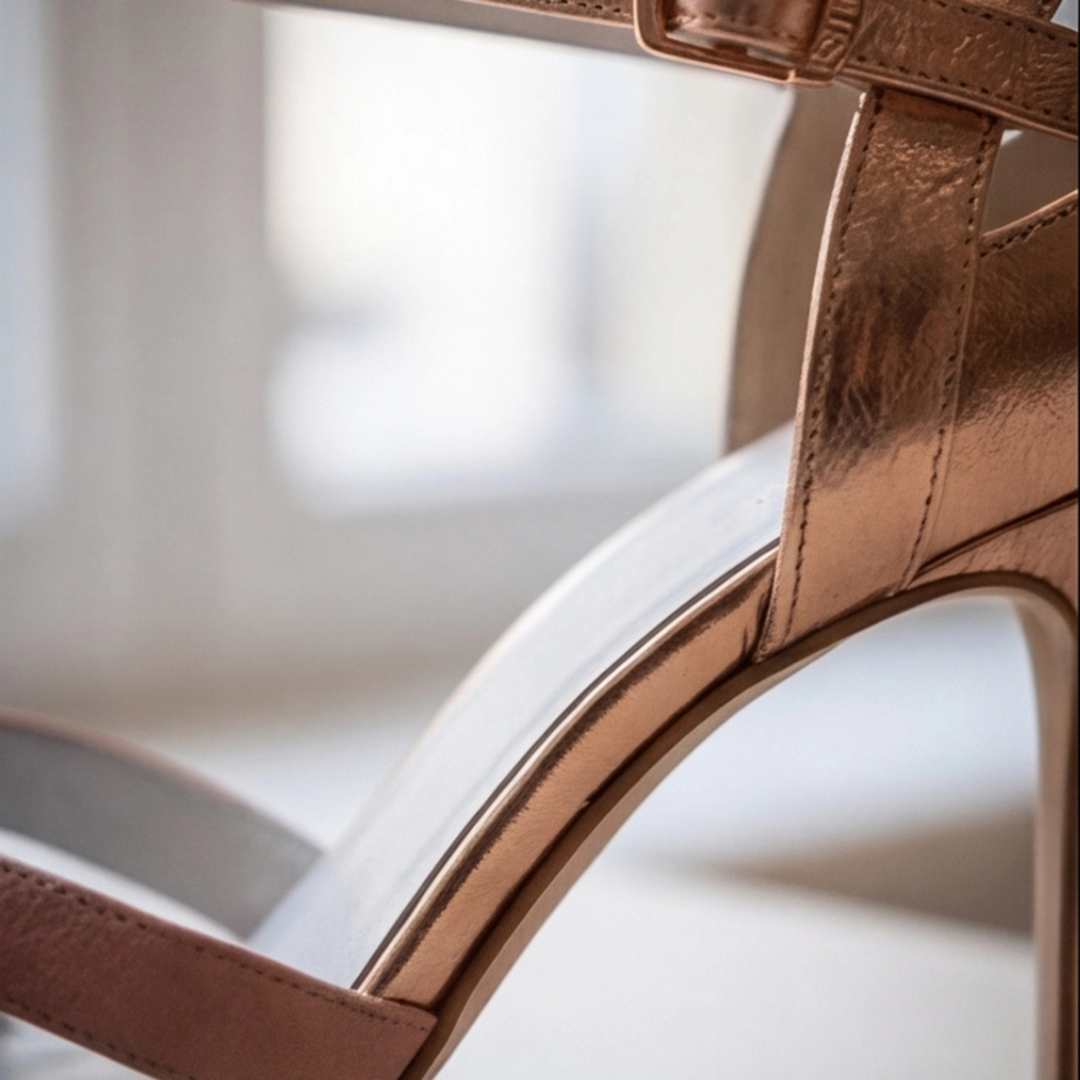 Women’s T-strap heels with cushioned sole and stable heel for all-day comfort and versatile style.