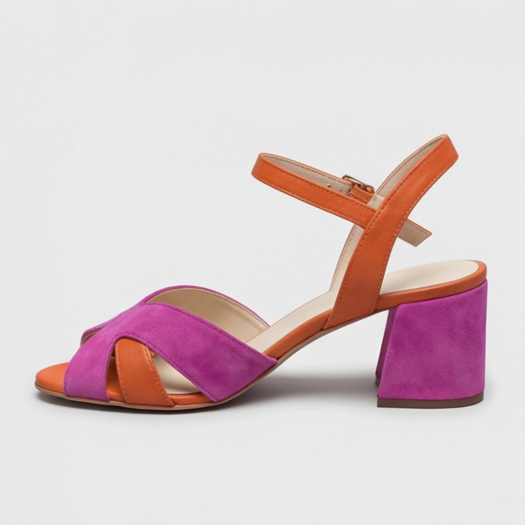 Women’s wedge heels with cushioned sole, adjustable ankle strap, and sturdy heel for stylish, all-day comfort.