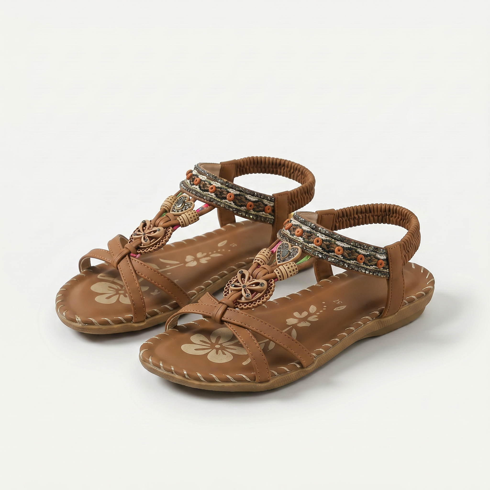 Women's Ibiza-Inspired Orthopedic Comfort Sandals - Nada