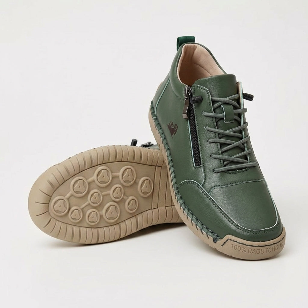Women's Zip-Up Orthopedic Comfort Sneakers - Mila
